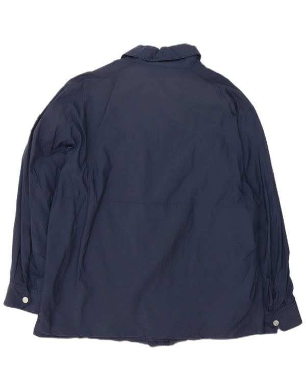Murphy & Nye Chaqueta utilitaria para hombre UK 42 XL Poliéster azul marino