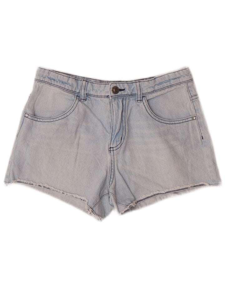 BENETTON Shorts Vaqueros Niña 11-12 Años 2XL W26 Azul Algodón