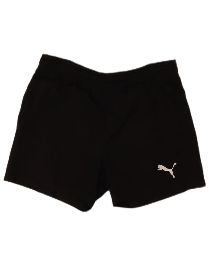 Puma - Pantalones cortos deportivos para hombre, talla pequeña, color negro