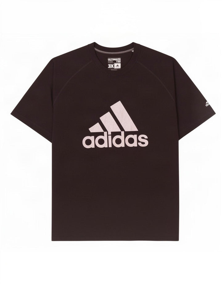 Adidas Camiseta gráfica para hombre Top 3XL Poliéster negro