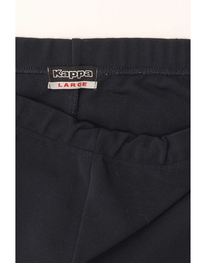 Pantalón De Chándal Kappa Hombre Large Azul Marino Poliéster