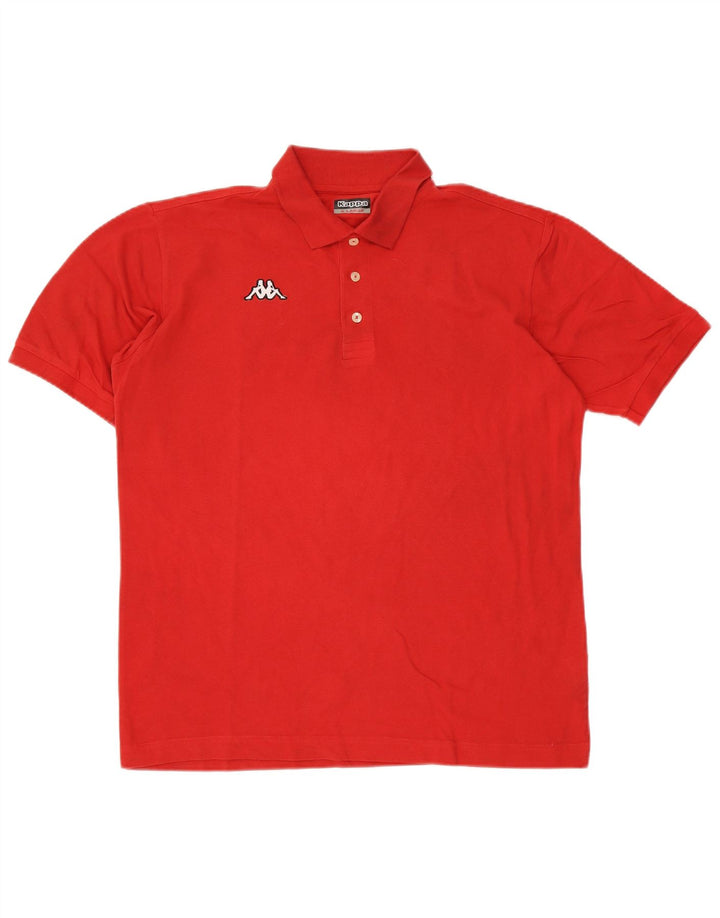 Kappa Polo Hombre XL Rojo