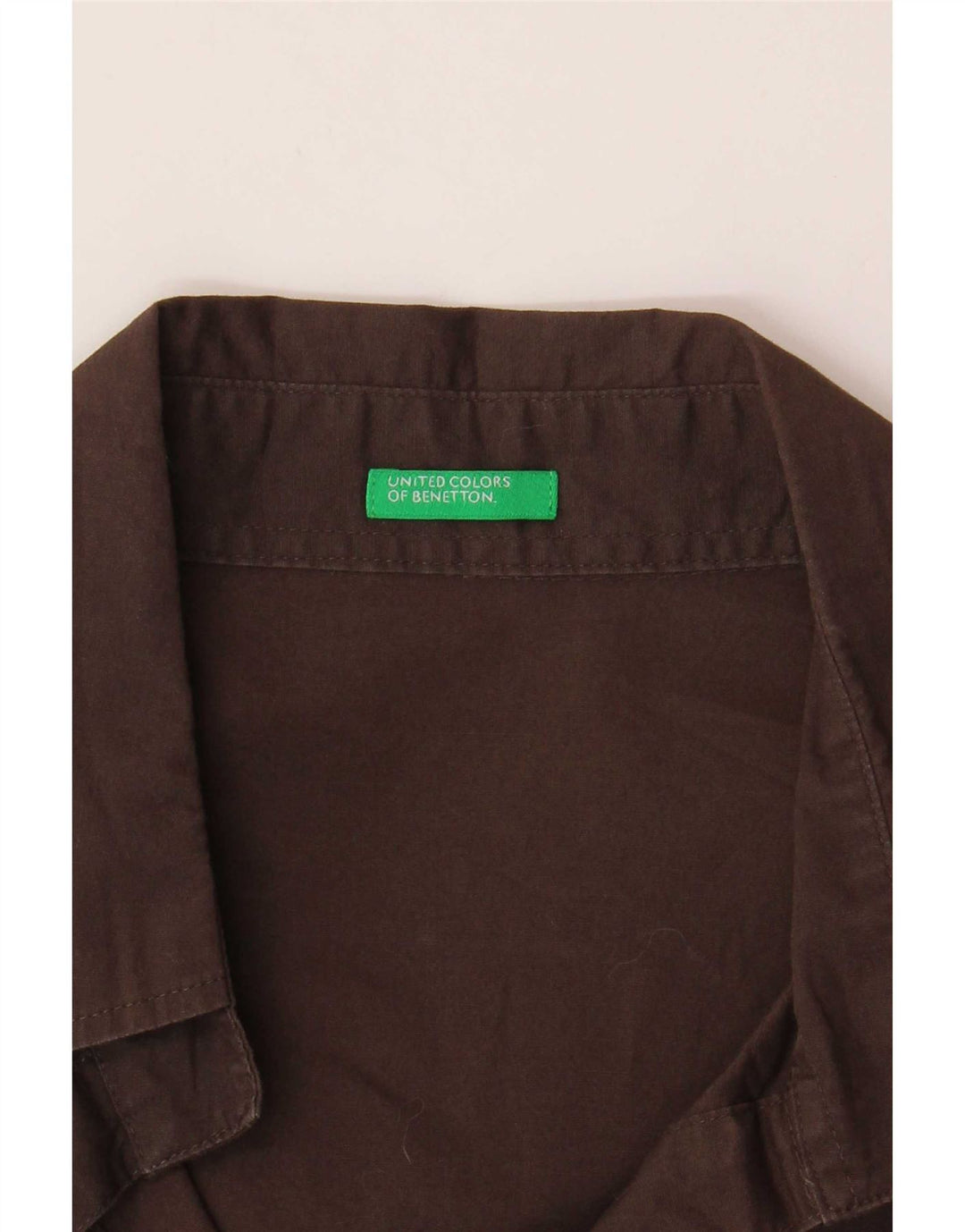 Camisa tipo pulóver Benetton para mujer ES 44 Marrón medio
