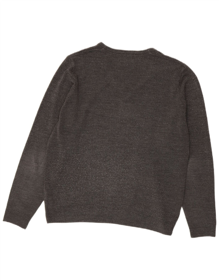 Marks & Spencer Suéter con Cuello en V para Hombre Acrílico Gris Grande