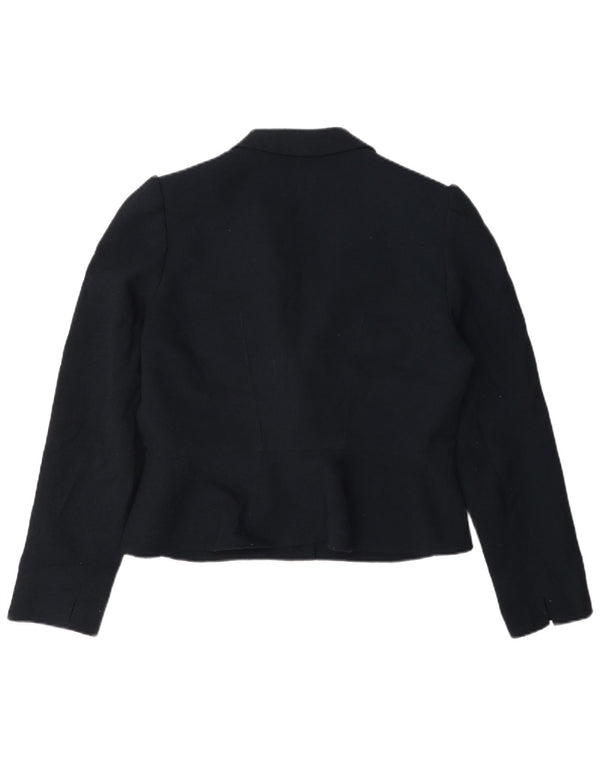 Hobbs Chaqueta Blazer de 2 Botones para Mujer UK 40 Grande Poliéster Azul Marino