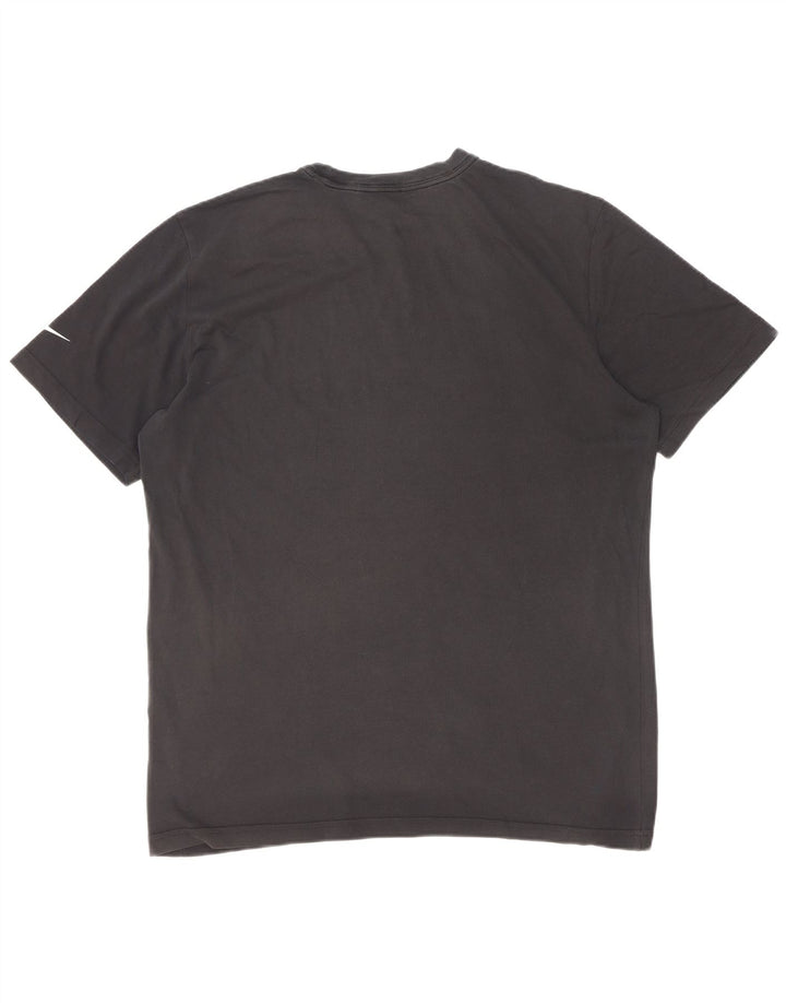 Nike - Camiseta gráfica para hombre, talla grande, color negro