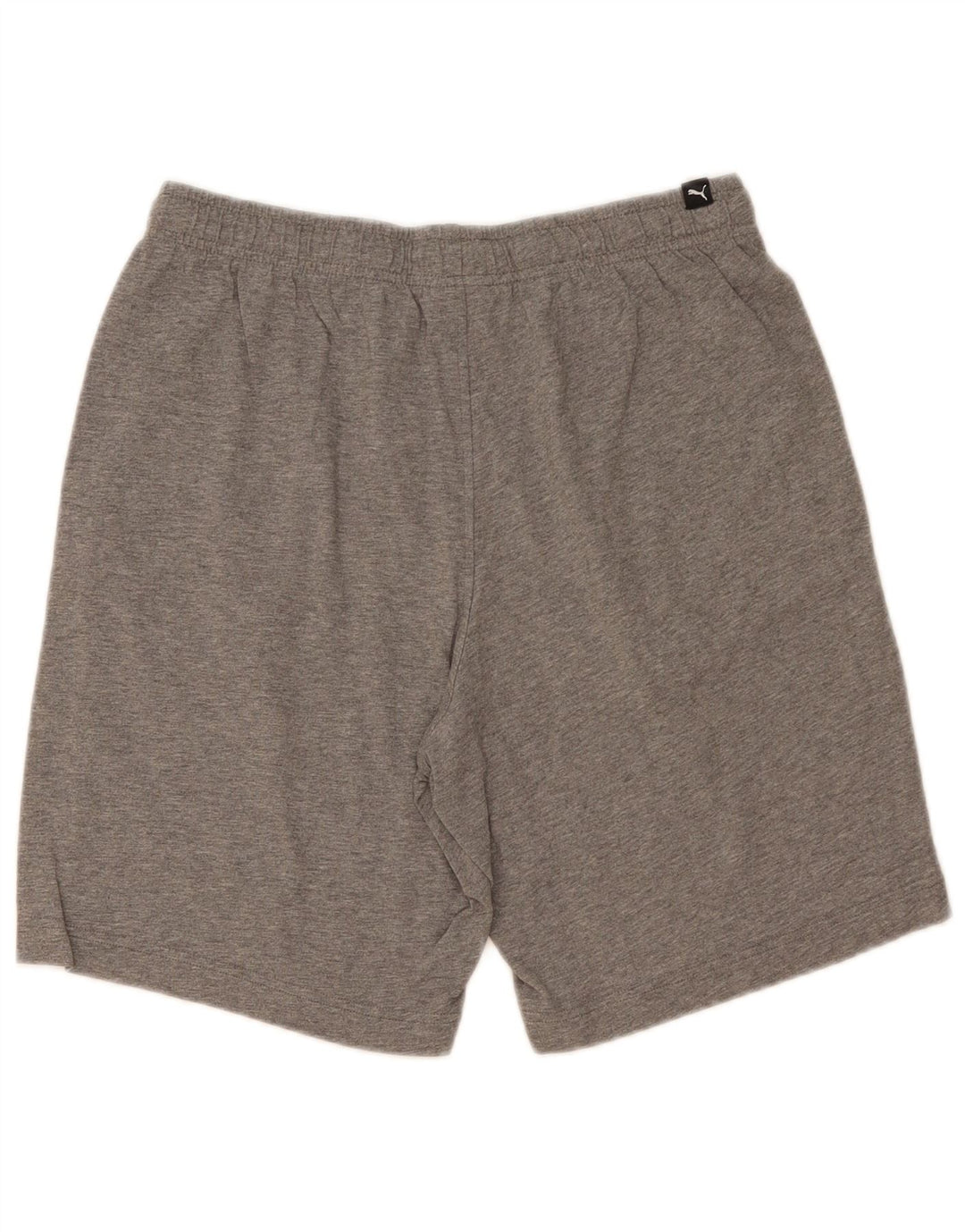 Pantalones cortos deportivos Puma para hombre de algodón gris medio