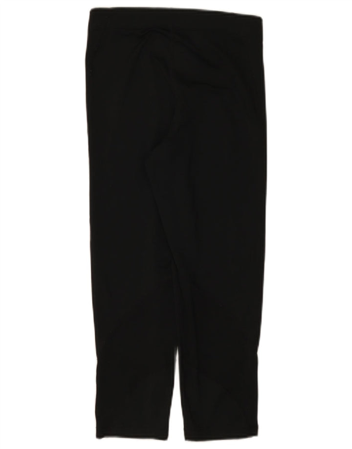 Nike Dri Fit Graphic Capri Leggings para mujer UK 8 Pequeño Poliéster negro