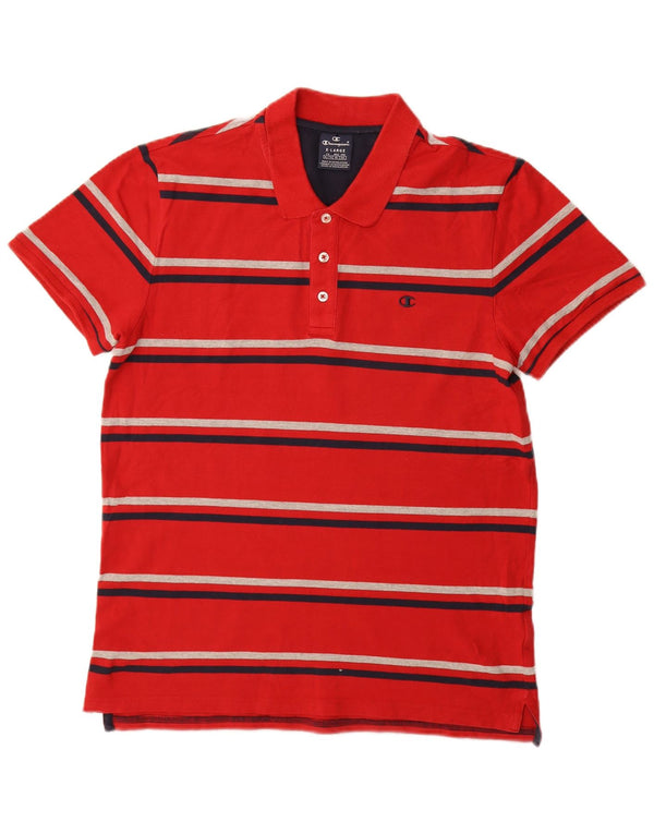Champion Polo Hombre XL Rayas Rojas