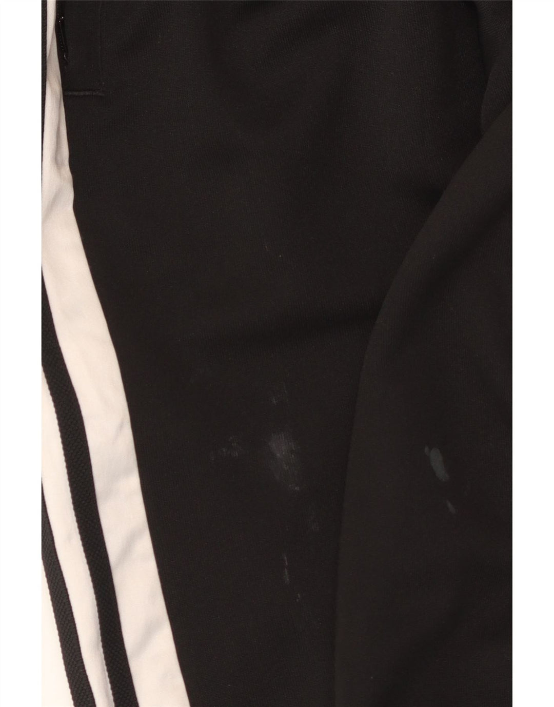 ADIDAS Hombre Chándal Pantalones Joggers Pequeño Negro Poliéster