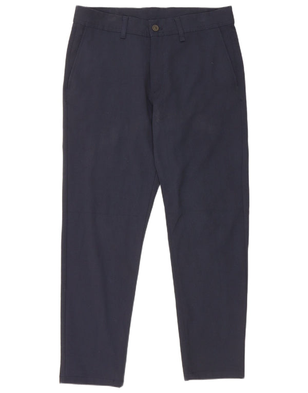 Zara Mens Slim Chino Pantalones EU 40 Medium W31 L27 Azul Marino