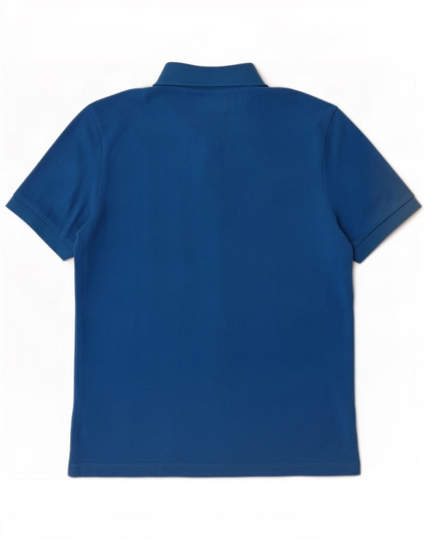 Polo Kappa Hombre Grande Azul Algodón