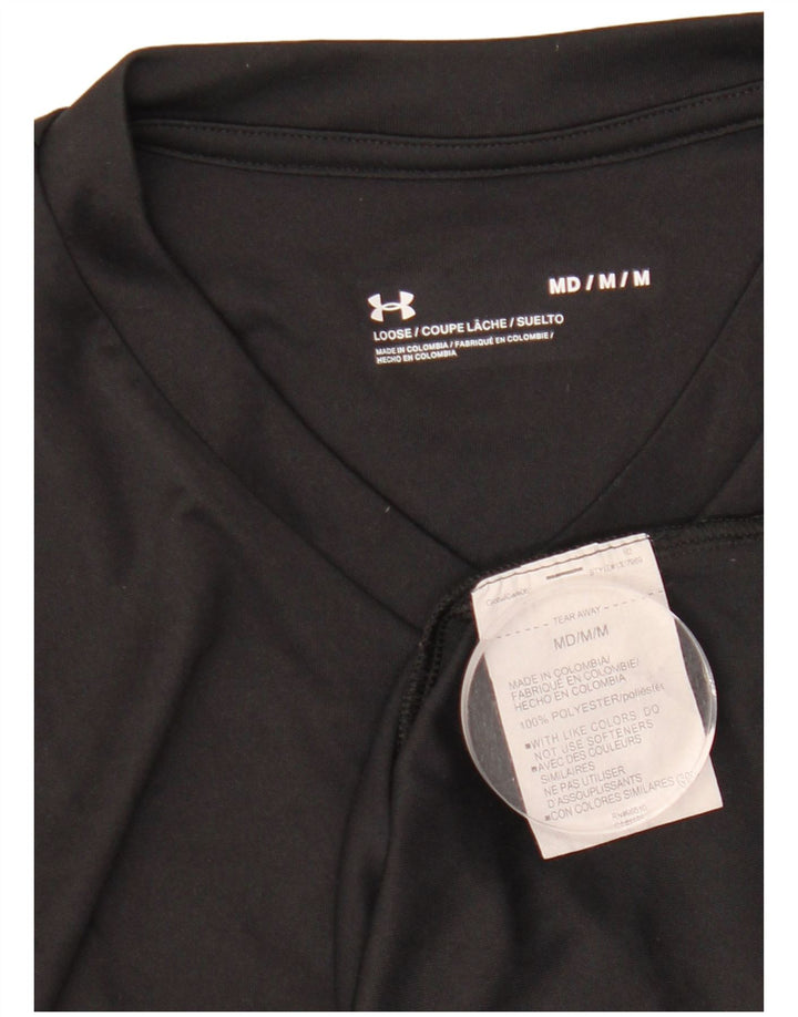 UNDER ARMOUR Camiseta para hombre Top Medium Negro Poliéster