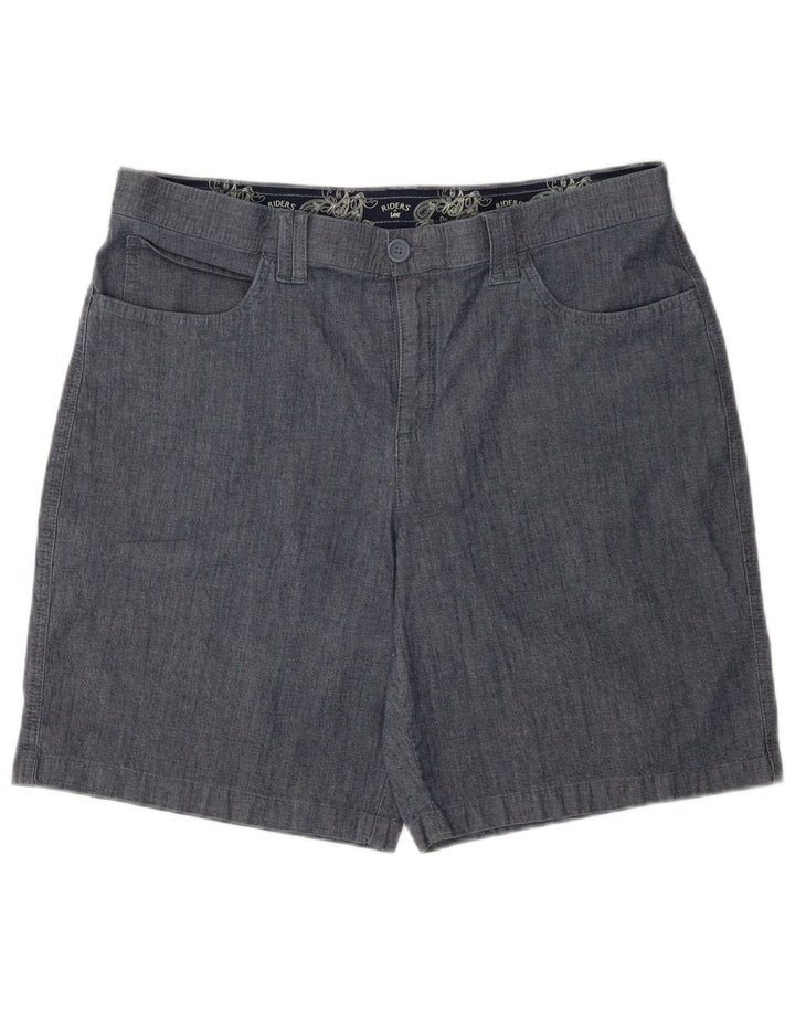 LEE Pantalones cortos casuales para mujer Riders US 14 XL W36 Algodón azul