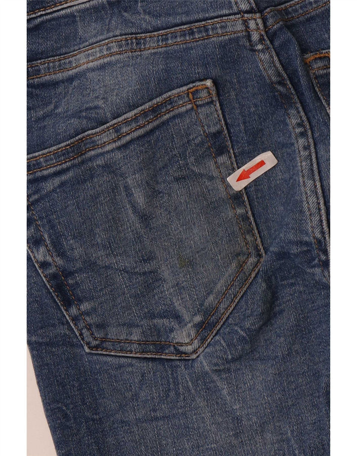 Zara Vaqueros Acampanados Mujer EU 36 XS W26 L34 Azul
