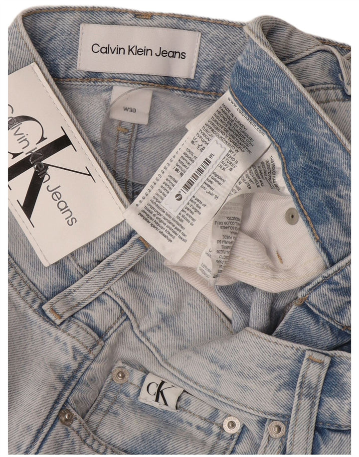 Calvin Klein Jeans ajustados desgastados para hombre W30 L33 Algodón azul