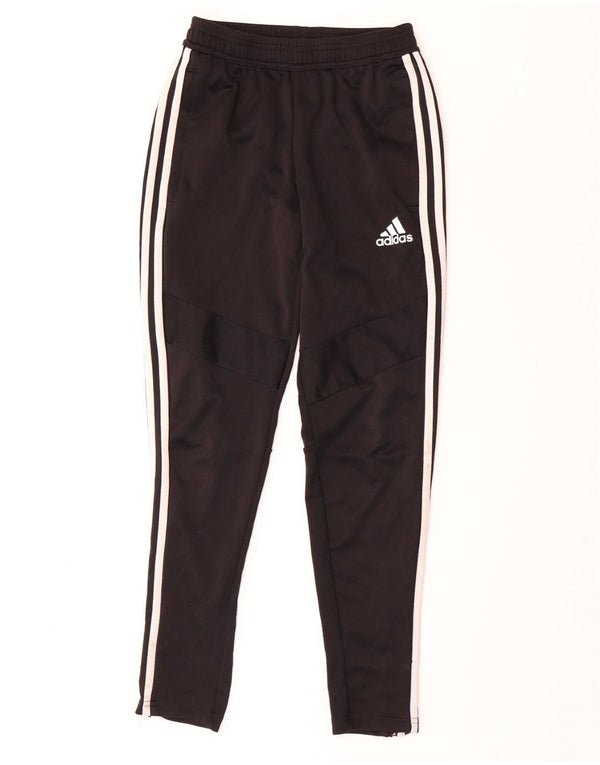 ADIDAS Pantalones de chándal para mujer UK 6 XS Negro Poliéster