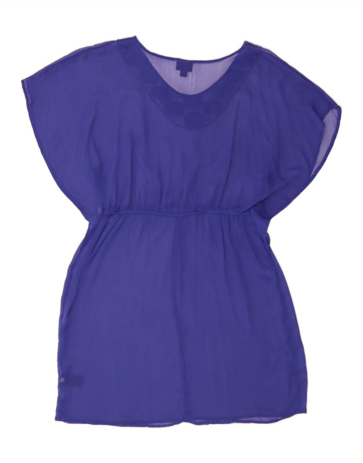 MOSSIMO Womens Tunic Dress UK 16 Large Blue Polyester Vintage Mossimo and Second-Hand Mossimo from Messina Hembry 