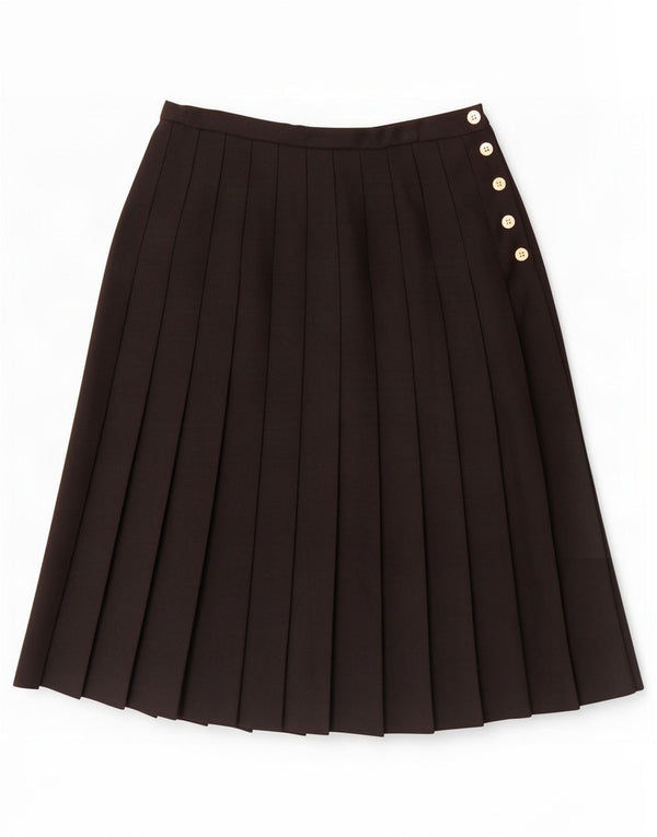 Windsmoor Womens Pleated Skirt W30 Medium Black