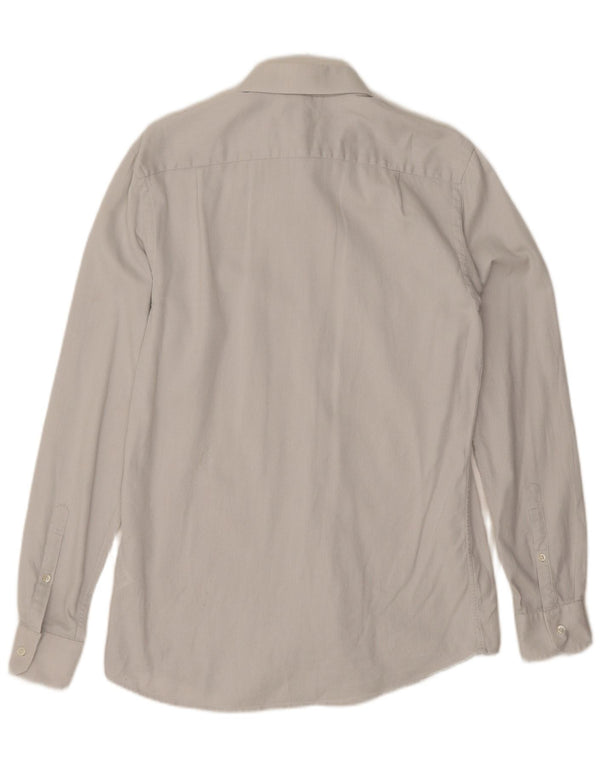 Camisa Reiss Hombre Mediana Algodón Blanco
