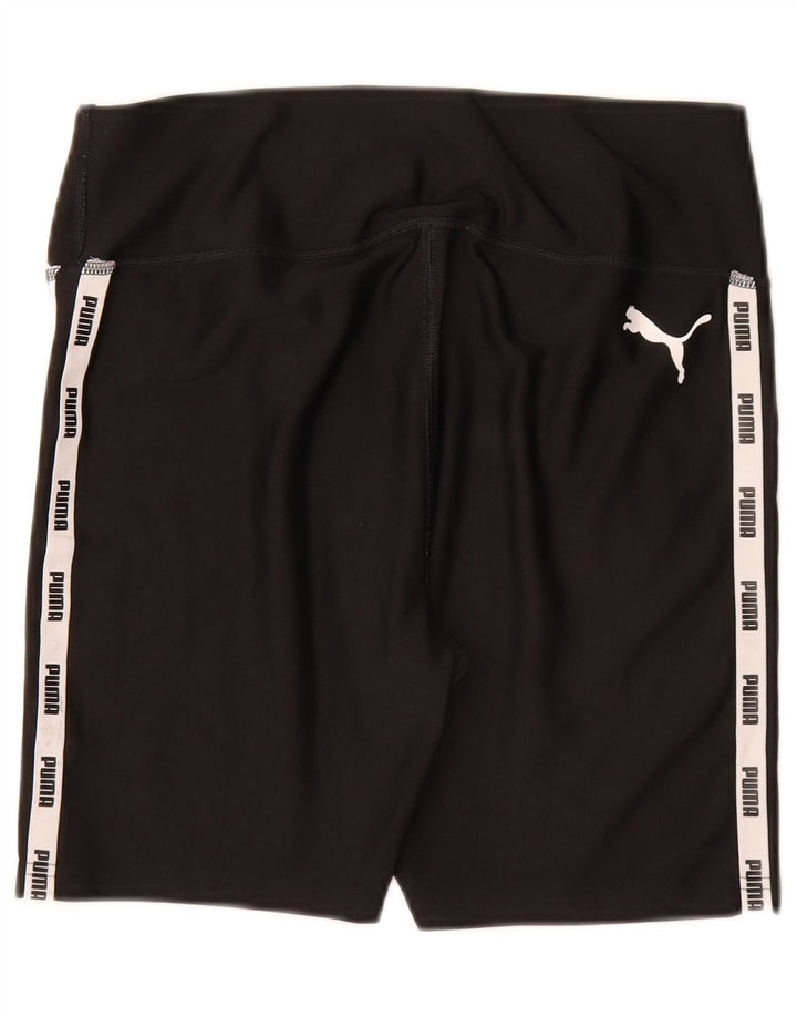 PUMA Pantalones cortos deportivos gráficos para mujer UK 12 Medium Black