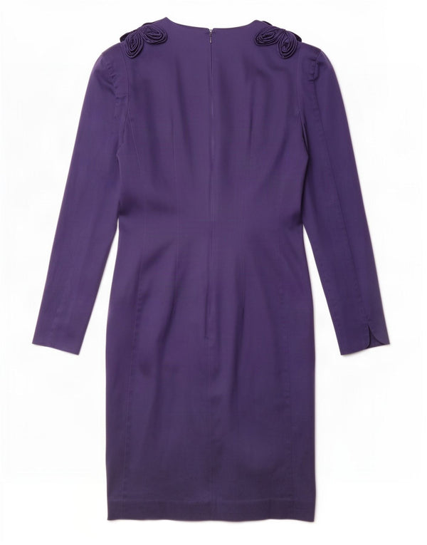Vestido tubo para mujer de French Connection UK 44 Medio Púrpura Floral