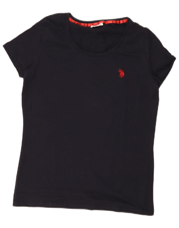 US Polo Assn - Camiseta para mujer (talla XL), color azul marino