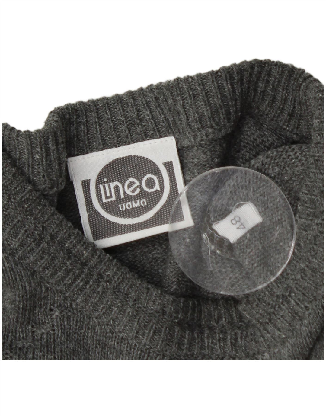 LINEA Jersey de cuello redondo para hombre IT 48 Medium multicolor a rayas