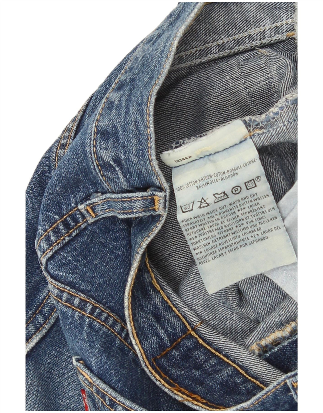 Levi's Capri Jeans para hombre Talla 34 W34 L17 Algodón azul