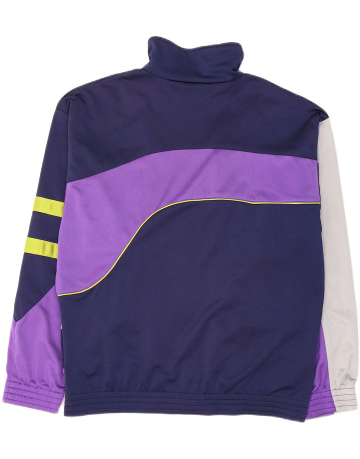 Lotto Mens Graphic Chándal Top Chaqueta Grande Azul Marino Colorblock