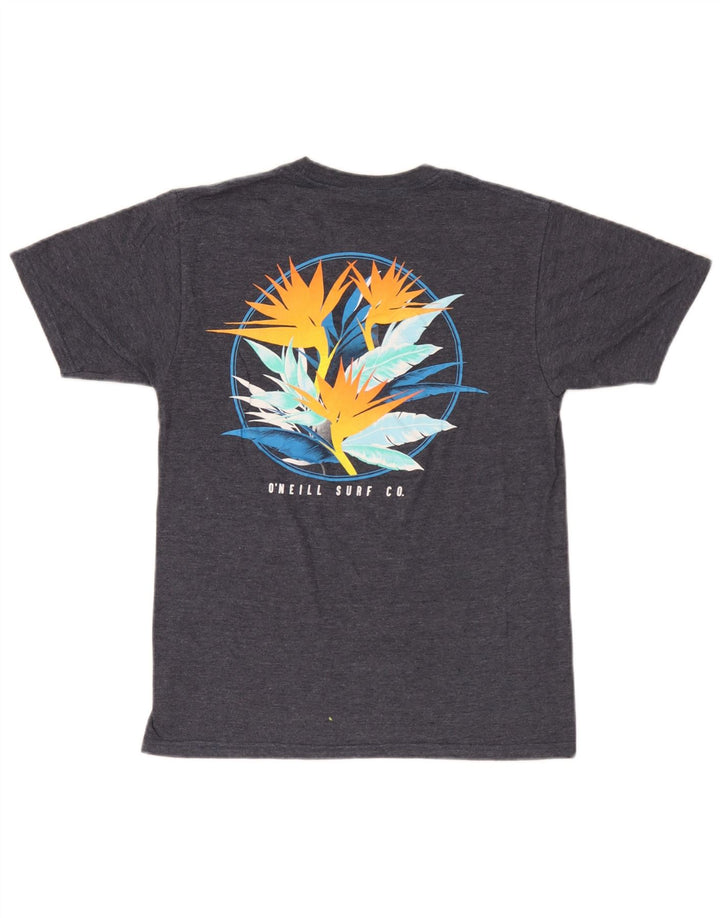 O'Neill Camiseta gráfica de ajuste moderno para hombre Top pequeño de algodón gris