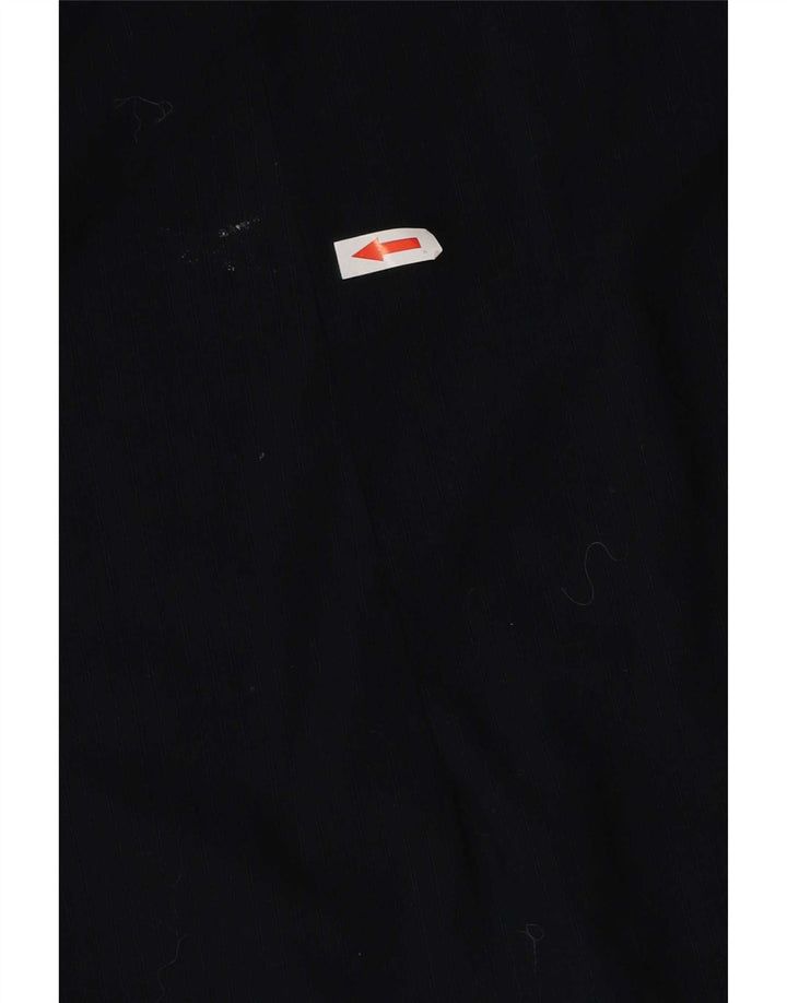 Camisa Gas Hombre Algodón Rayas Azul Marino Medio