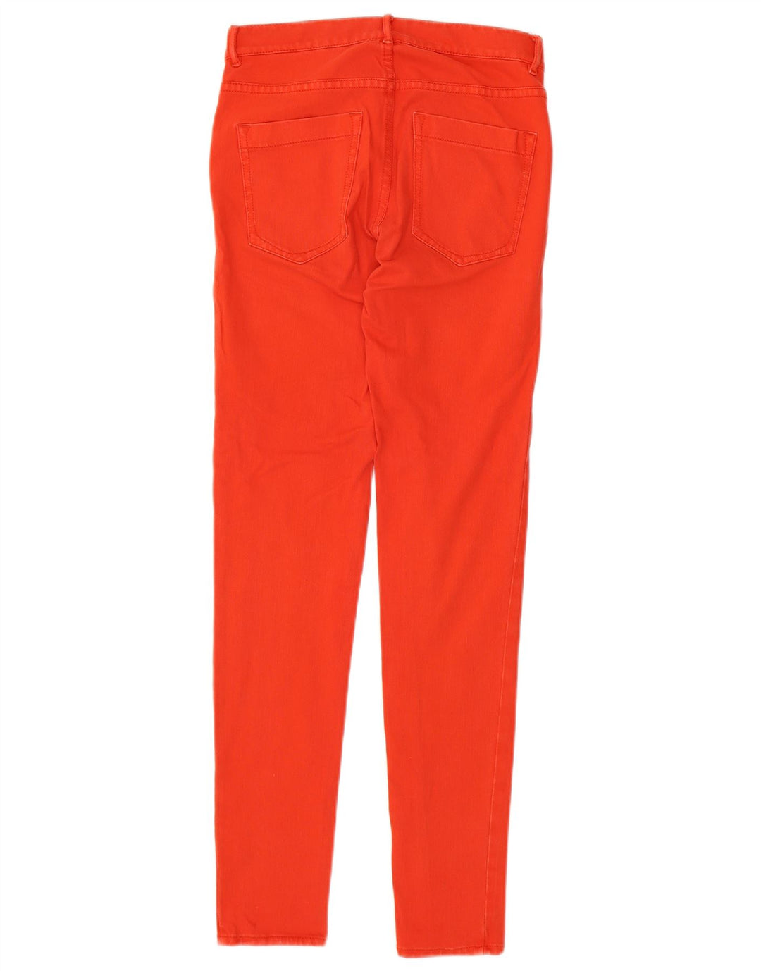 FRENCH CONNECTION Vaqueros pitillo para mujer UK 8 Small W25 L30 Algodón naranja