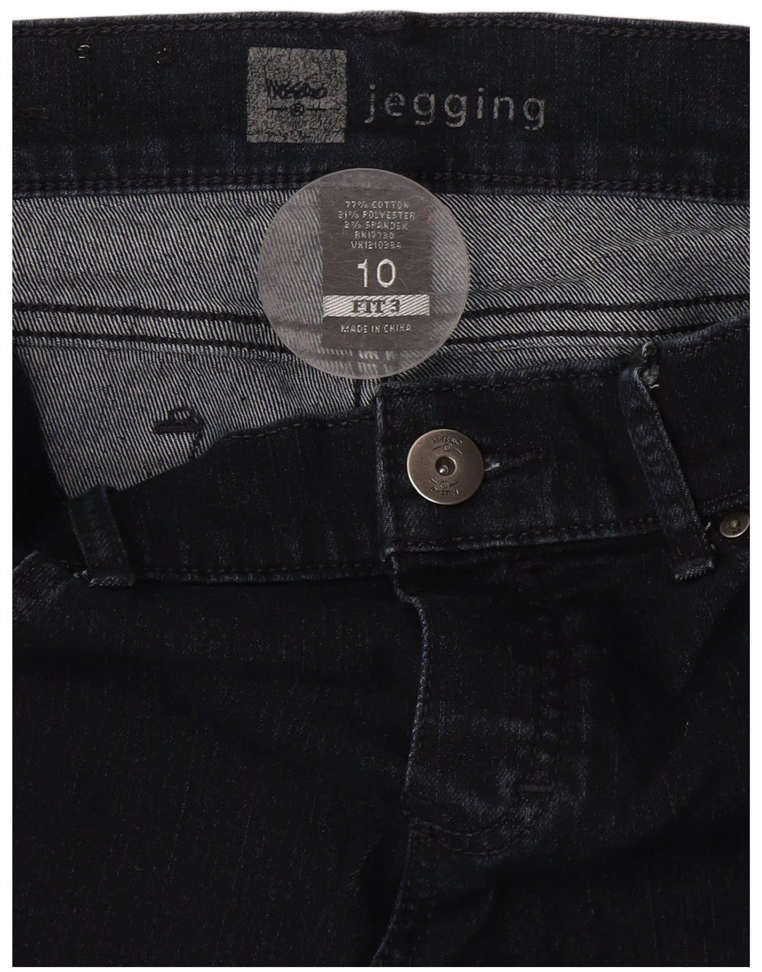 MOSSIMO Jeans Jegging para Mujer US 10 Medium W34 L31 Azul Marino Algodón