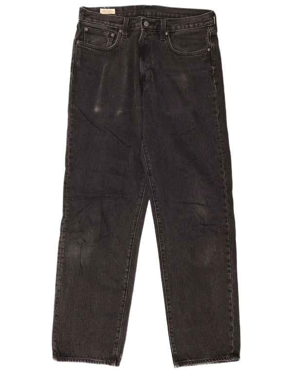 Levi's Mujer 568 Vaqueros Rectos De Corte Holgado W32 L31 Algodón Negro