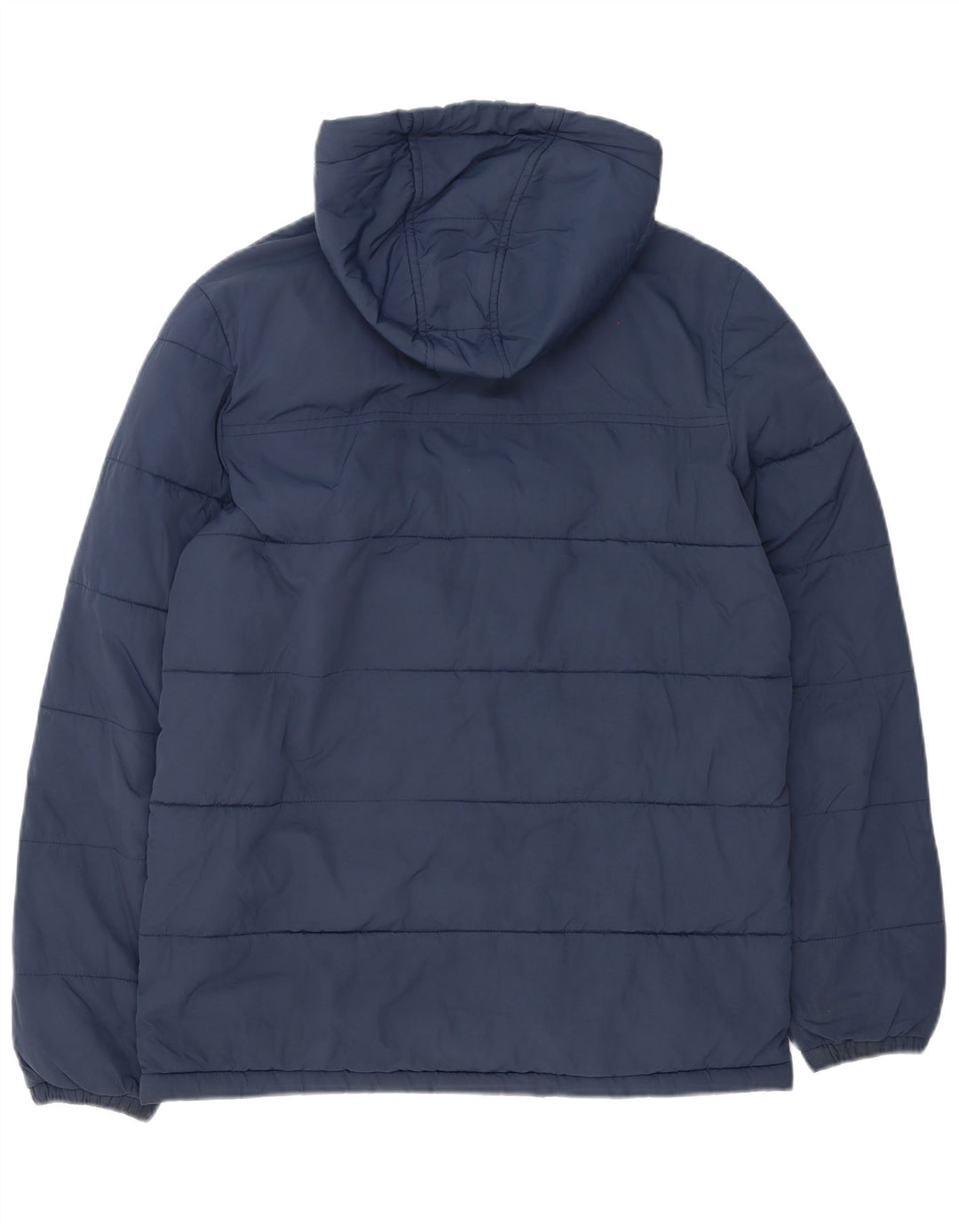 Lyle & Scott Chaqueta acolchada con capucha para hombre UK 36 Small Azul marino Nylon