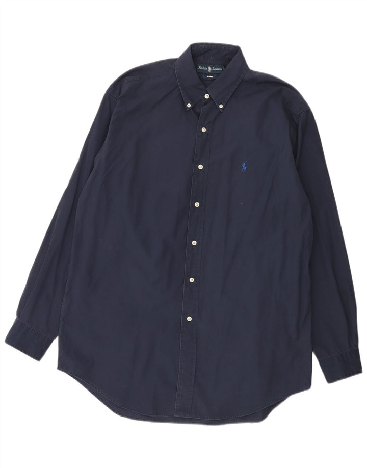 Ralph Lauren Camisa Blake para hombre Algodón azul marino mediano