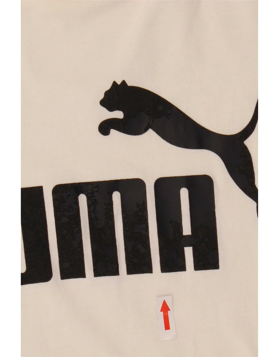 Puma Camiseta gráfica para hombre Top 2XL Blanco
