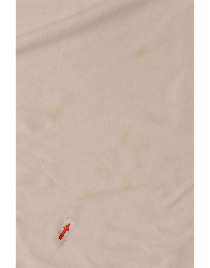 Kappa Hombre Camiseta Gráfica Top XL Blanco Algodón