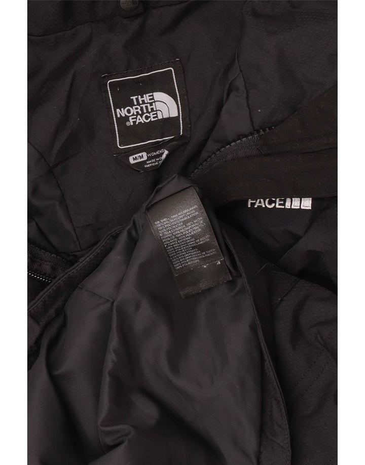 The North Face Chaqueta cortavientos con capucha para mujer UK 44 Medium Black Nylon
