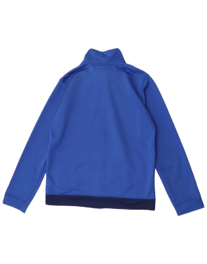 Nike Chaqueta de chándal para niños 13-14 años XL Azul Colorblock Poliéster