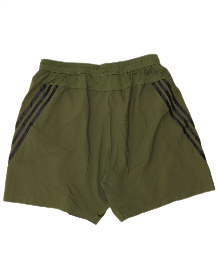 ADIDAS Hombre Aeroready Sport Shorts XL Verde Poliéster