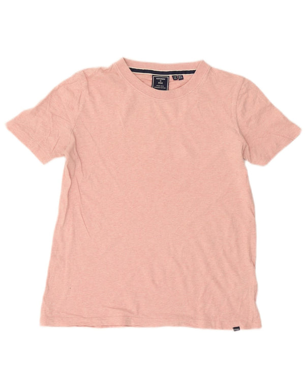 Superdry Camiseta para mujer Top UK 8 Small Pink Cotton