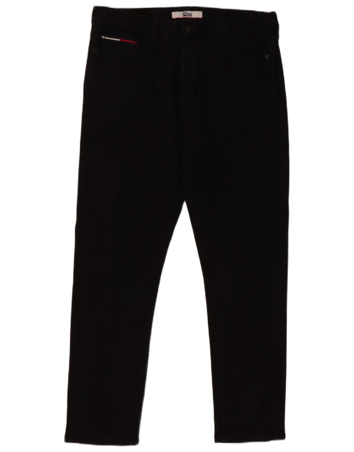 Tommy Hilfiger Vaqueros ajustados para hombre W34 L32 Negro