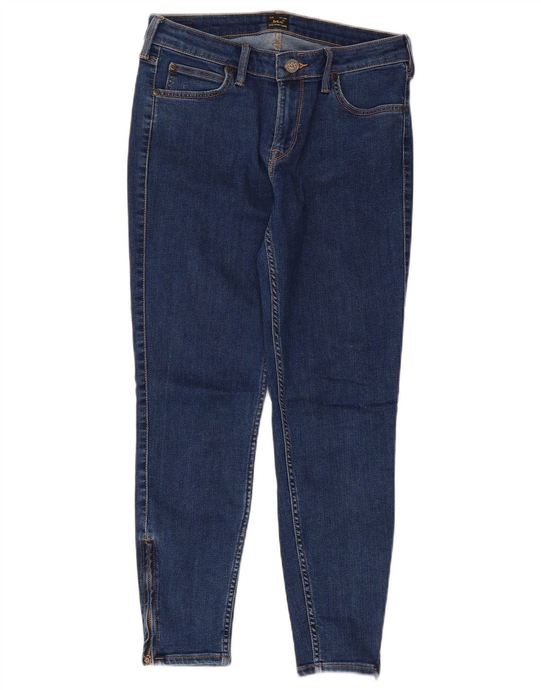 Vaqueros Lee Slim Mujer W30 L25 Azul
