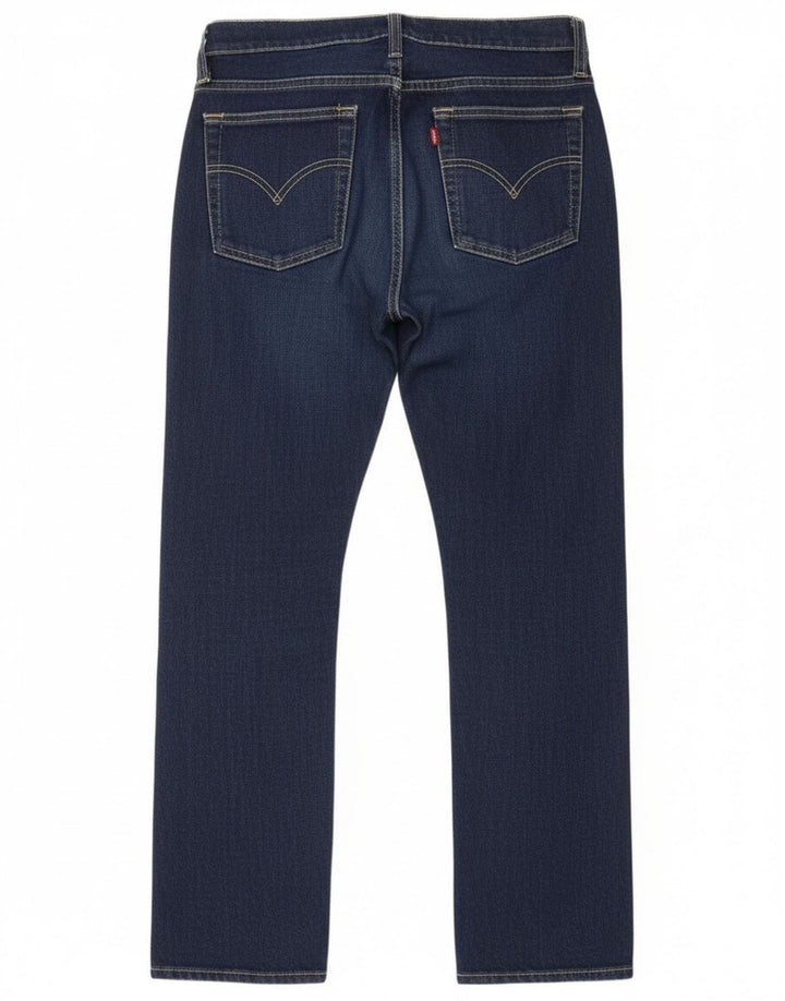Vaqueros Levi's Mujer Rectos W29 L28 Algodón Azul Marino