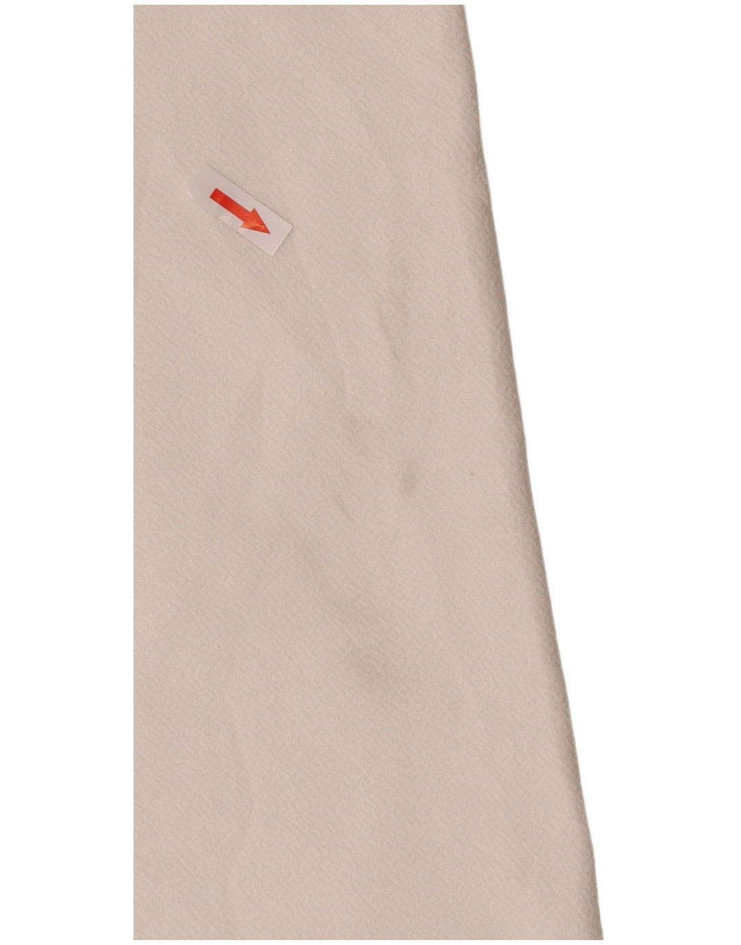 Zara Vestido recto para mujer UK 44 Poliéster floral blanco mediano