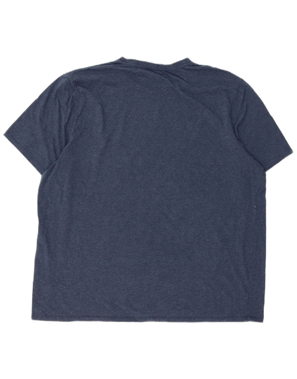 L.L.BEAN Camiseta ligeramente ajustada para hombre Top 2XL Algodón azul marino