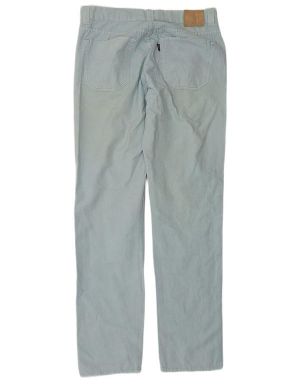 Vaqueros rectos para mujer Jeckerson W34 L34 Algodón azul
