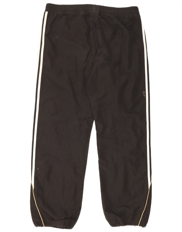 ADIDAS Hombre Chándal Pantalones Joggers Grande Negro Poliéster